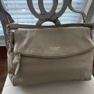 Kate Spade Cobble Hill Tan Foldover Crossbody Bag (RE-LISTED)